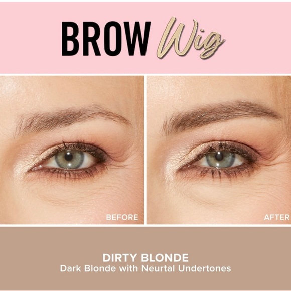 Too Faced Makeup New Too Faced Brow Wig Brushon Hair Fluffy Brow